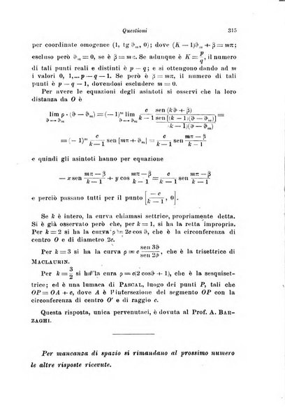 Periodico di matematiche storia, didattica, filosofia