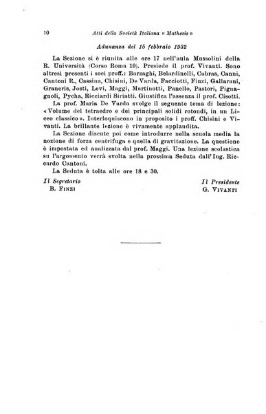 Periodico di matematiche storia, didattica, filosofia