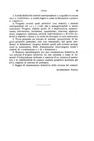 Periodico di matematiche storia, didattica, filosofia