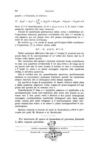 Periodico di matematiche storia, didattica, filosofia