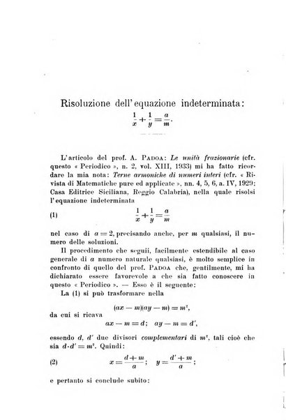 Periodico di matematiche storia, didattica, filosofia