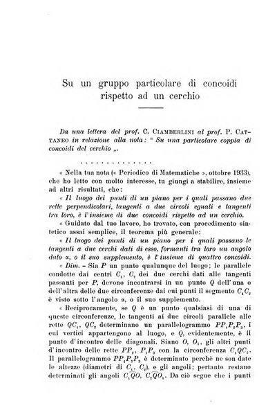 Periodico di matematiche storia, didattica, filosofia