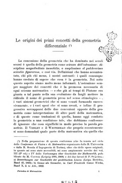 Periodico di matematiche storia, didattica, filosofia