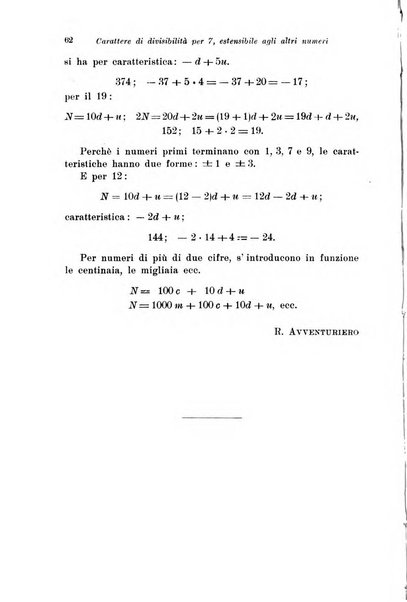 Periodico di matematiche storia, didattica, filosofia