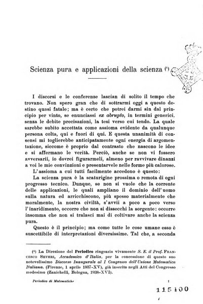 Periodico di matematiche storia, didattica, filosofia