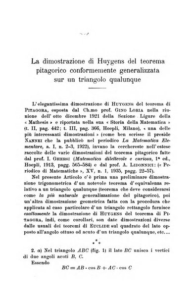 Periodico di matematiche storia, didattica, filosofia