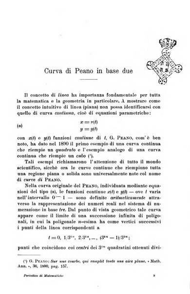 Periodico di matematiche storia, didattica, filosofia