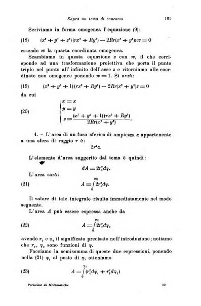 Periodico di matematiche storia, didattica, filosofia