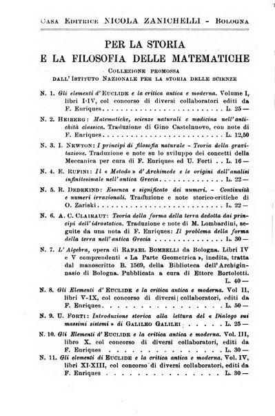 Periodico di matematiche storia, didattica, filosofia