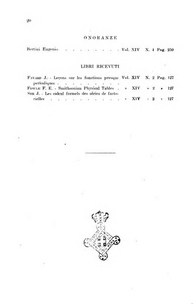 Periodico di matematiche storia, didattica, filosofia