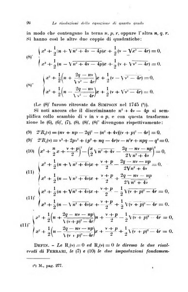 Periodico di matematiche storia, didattica, filosofia