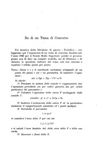 Periodico di matematiche storia, didattica, filosofia