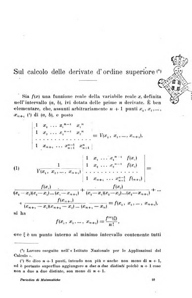 Periodico di matematiche storia, didattica, filosofia