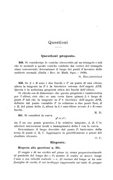 Periodico di matematiche storia, didattica, filosofia