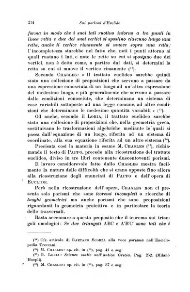 Periodico di matematiche storia, didattica, filosofia