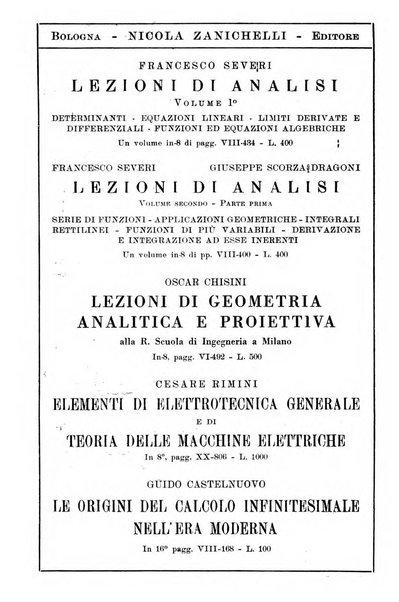 Periodico di matematiche storia, didattica, filosofia