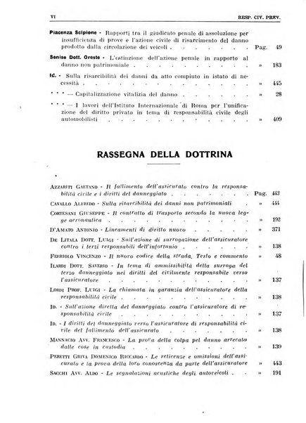 Responsabilità civile e previdenza rivista mensile di dottrina, giurisprudenza e legislazione