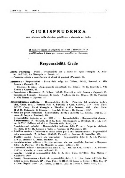 Responsabilità civile e previdenza rivista mensile di dottrina, giurisprudenza e legislazione