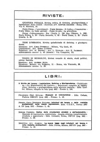 Responsabilità civile e previdenza rivista mensile di dottrina, giurisprudenza e legislazione