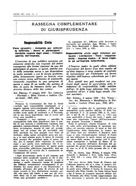 Responsabilità civile e previdenza rivista mensile di dottrina, giurisprudenza e legislazione