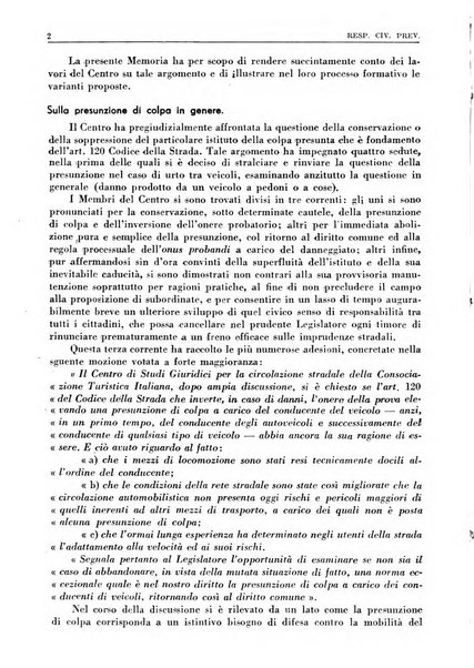 Responsabilità civile e previdenza rivista mensile di dottrina, giurisprudenza e legislazione