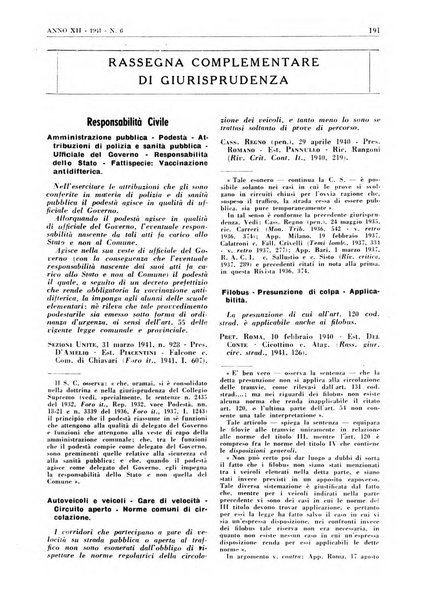 Responsabilità civile e previdenza rivista mensile di dottrina, giurisprudenza e legislazione