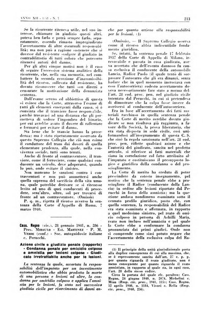 Responsabilità civile e previdenza rivista mensile di dottrina, giurisprudenza e legislazione