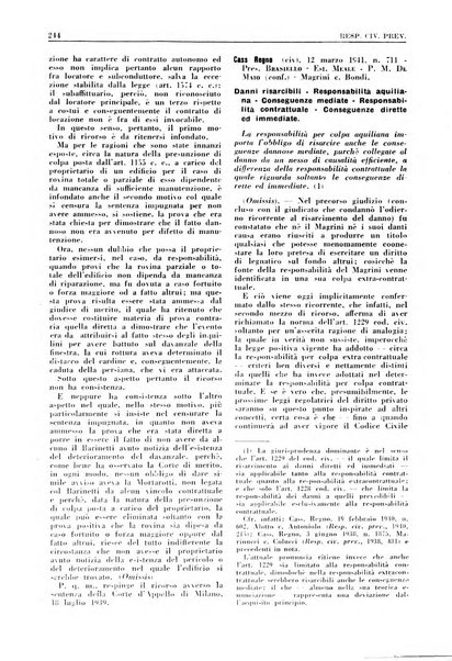 Responsabilità civile e previdenza rivista mensile di dottrina, giurisprudenza e legislazione