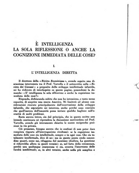 Rivista rosminiana di filosofia e di cultura