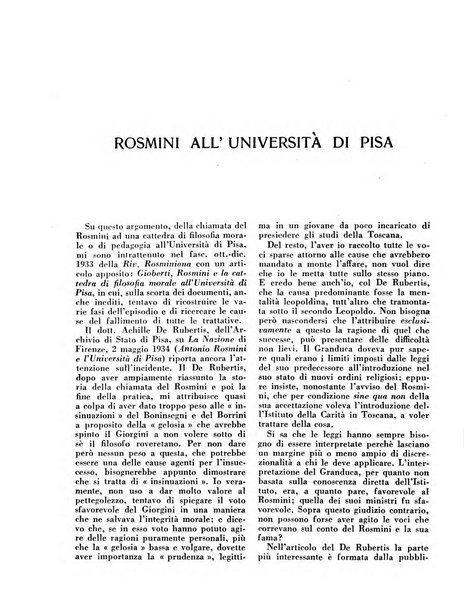 Rivista rosminiana di filosofia e di cultura