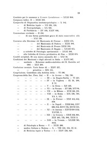 Rivista sperimentale di freniatria e medicina legale delle alienazioni mentali organo della Società freniatrica italiana