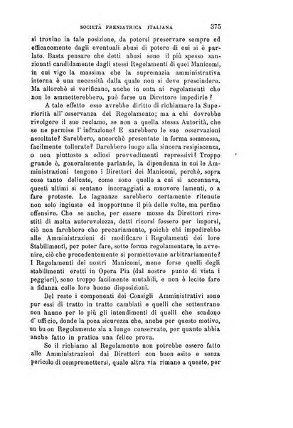 Rivista sperimentale di freniatria e medicina legale delle alienazioni mentali organo della Società freniatrica italiana