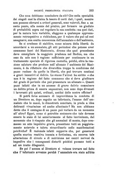 Rivista sperimentale di freniatria e medicina legale delle alienazioni mentali organo della Società freniatrica italiana