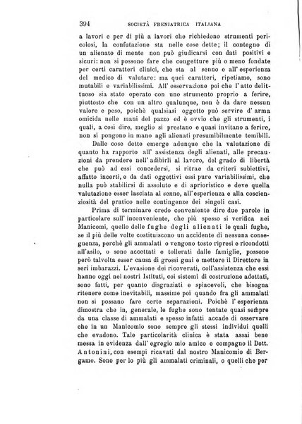 Rivista sperimentale di freniatria e medicina legale delle alienazioni mentali organo della Società freniatrica italiana