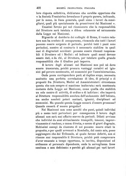 Rivista sperimentale di freniatria e medicina legale delle alienazioni mentali organo della Società freniatrica italiana