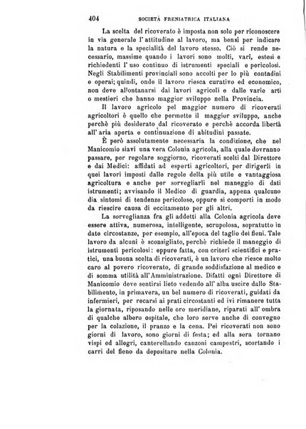 Rivista sperimentale di freniatria e medicina legale delle alienazioni mentali organo della Società freniatrica italiana