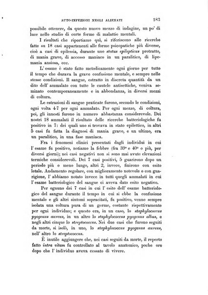 Rivista sperimentale di freniatria e medicina legale delle alienazioni mentali organo della Società freniatrica italiana