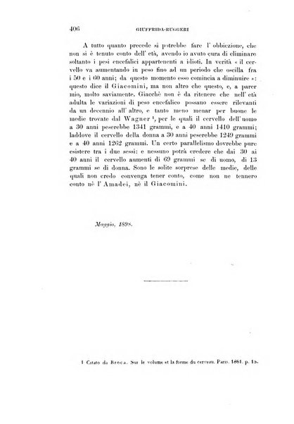 Rivista sperimentale di freniatria e medicina legale delle alienazioni mentali organo della Società freniatrica italiana