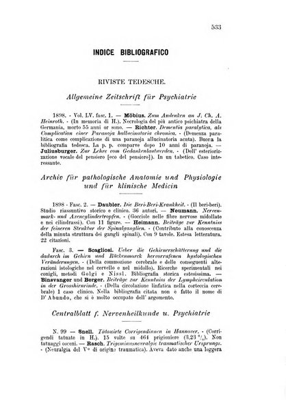 Rivista sperimentale di freniatria e medicina legale delle alienazioni mentali organo della Società freniatrica italiana