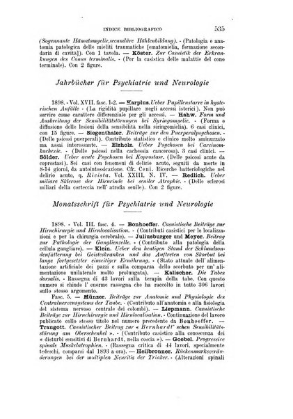 Rivista sperimentale di freniatria e medicina legale delle alienazioni mentali organo della Società freniatrica italiana