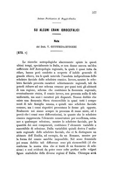 Rivista sperimentale di freniatria e medicina legale delle alienazioni mentali organo della Società freniatrica italiana