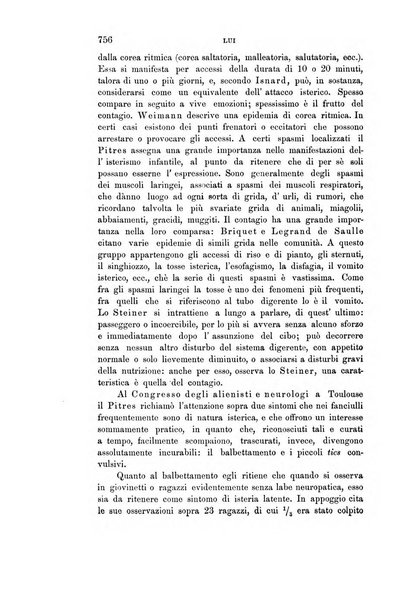 Rivista sperimentale di freniatria e medicina legale delle alienazioni mentali organo della Società freniatrica italiana