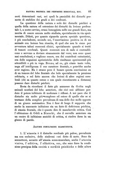 Rivista sperimentale di freniatria e medicina legale delle alienazioni mentali organo della Società freniatrica italiana