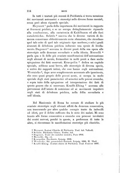 Rivista sperimentale di freniatria e medicina legale delle alienazioni mentali organo della Società freniatrica italiana