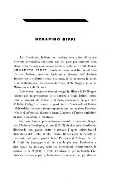 Rivista sperimentale di freniatria e medicina legale delle alienazioni mentali organo della Società freniatrica italiana