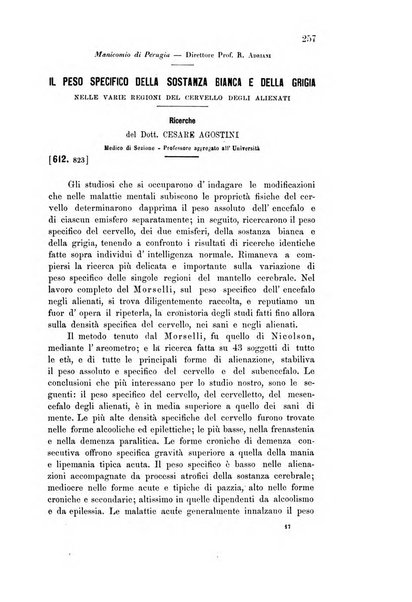 Rivista sperimentale di freniatria e medicina legale delle alienazioni mentali organo della Società freniatrica italiana