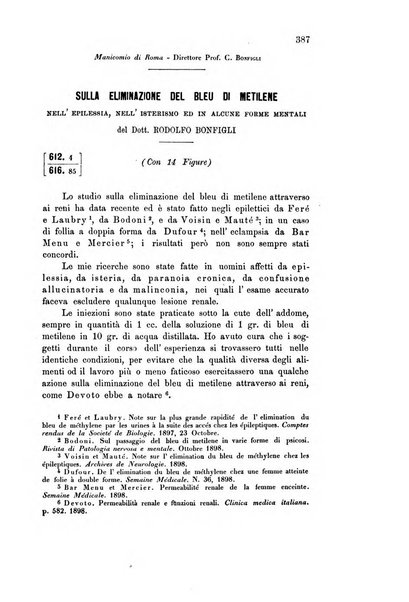 Rivista sperimentale di freniatria e medicina legale delle alienazioni mentali organo della Società freniatrica italiana