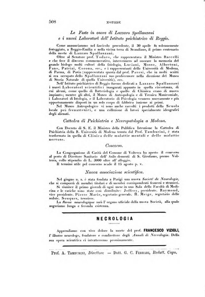 Rivista sperimentale di freniatria e medicina legale delle alienazioni mentali organo della Società freniatrica italiana