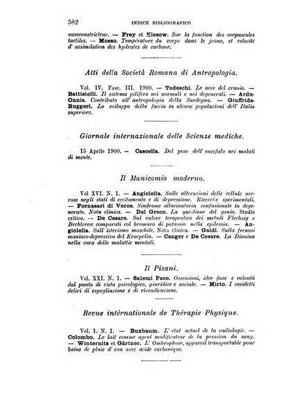 Rivista sperimentale di freniatria e medicina legale delle alienazioni mentali organo della Società freniatrica italiana