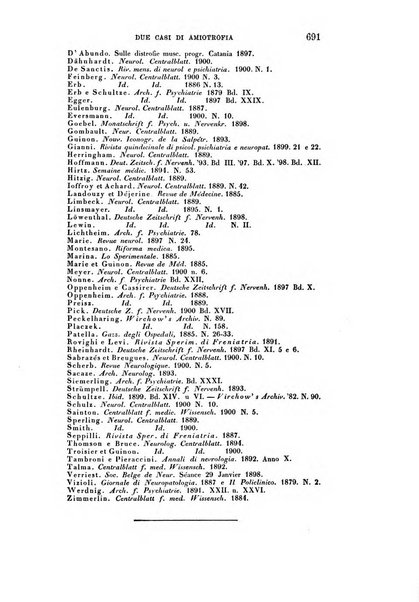 Rivista sperimentale di freniatria e medicina legale delle alienazioni mentali organo della Società freniatrica italiana